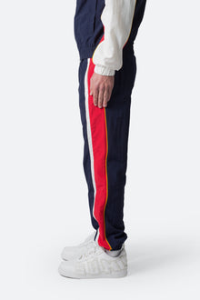 Nylon Track Pants | Red x White x Blue