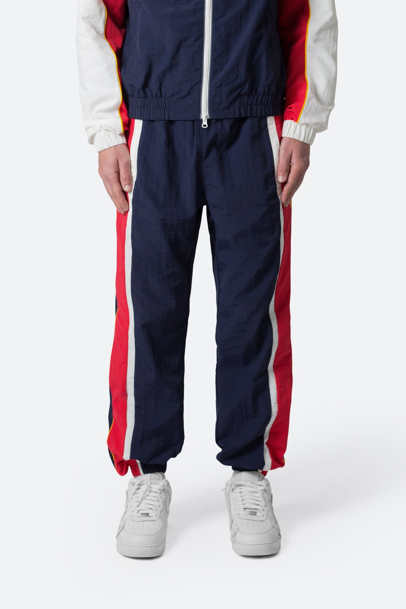 Nylon Track Pants | Red x White x Blue