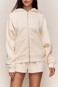 Womens | Zip Up Hoodie | Shortbread