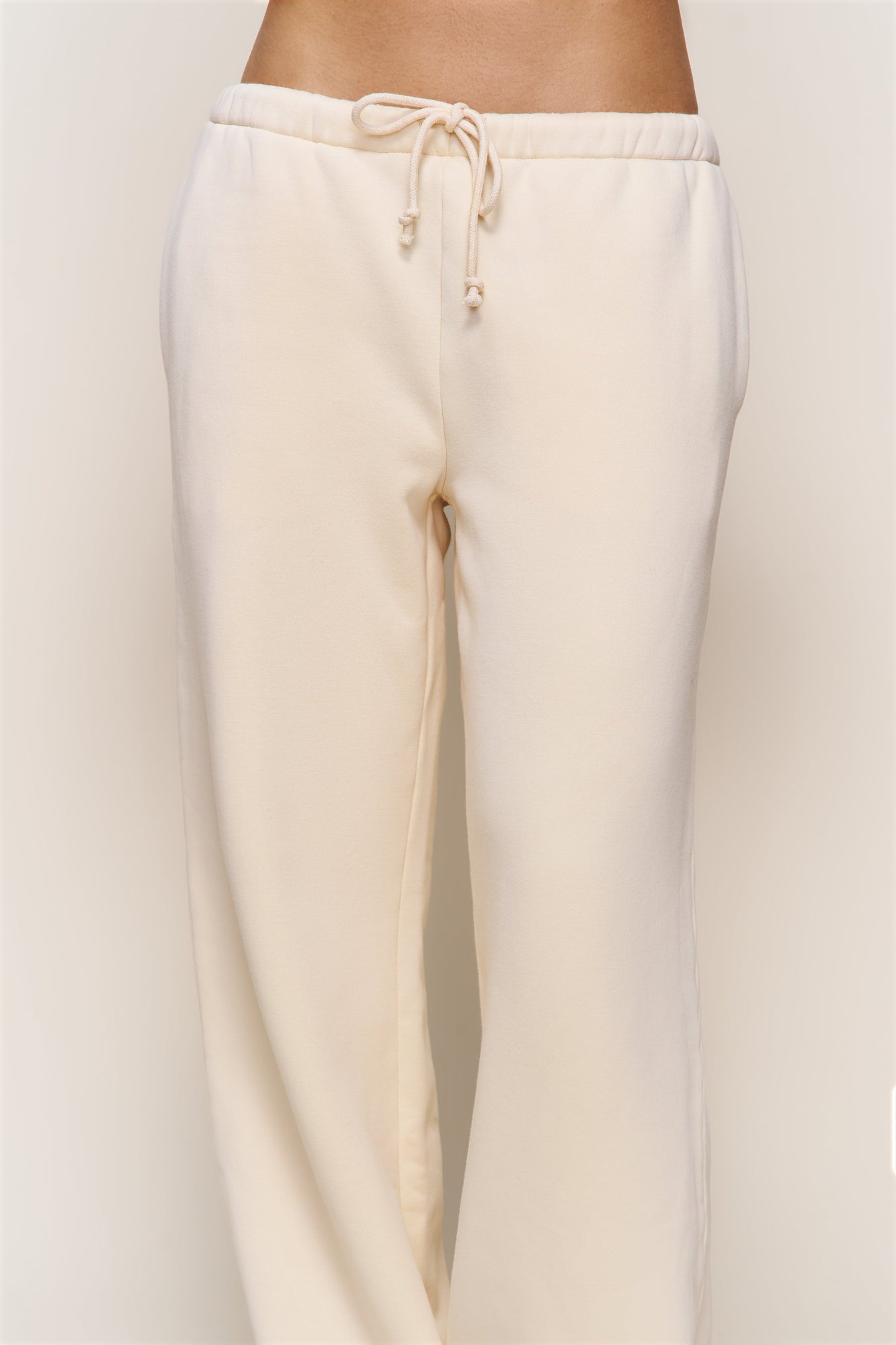 Womens | Relaxed Drawstring Sweatpants | Shortbread