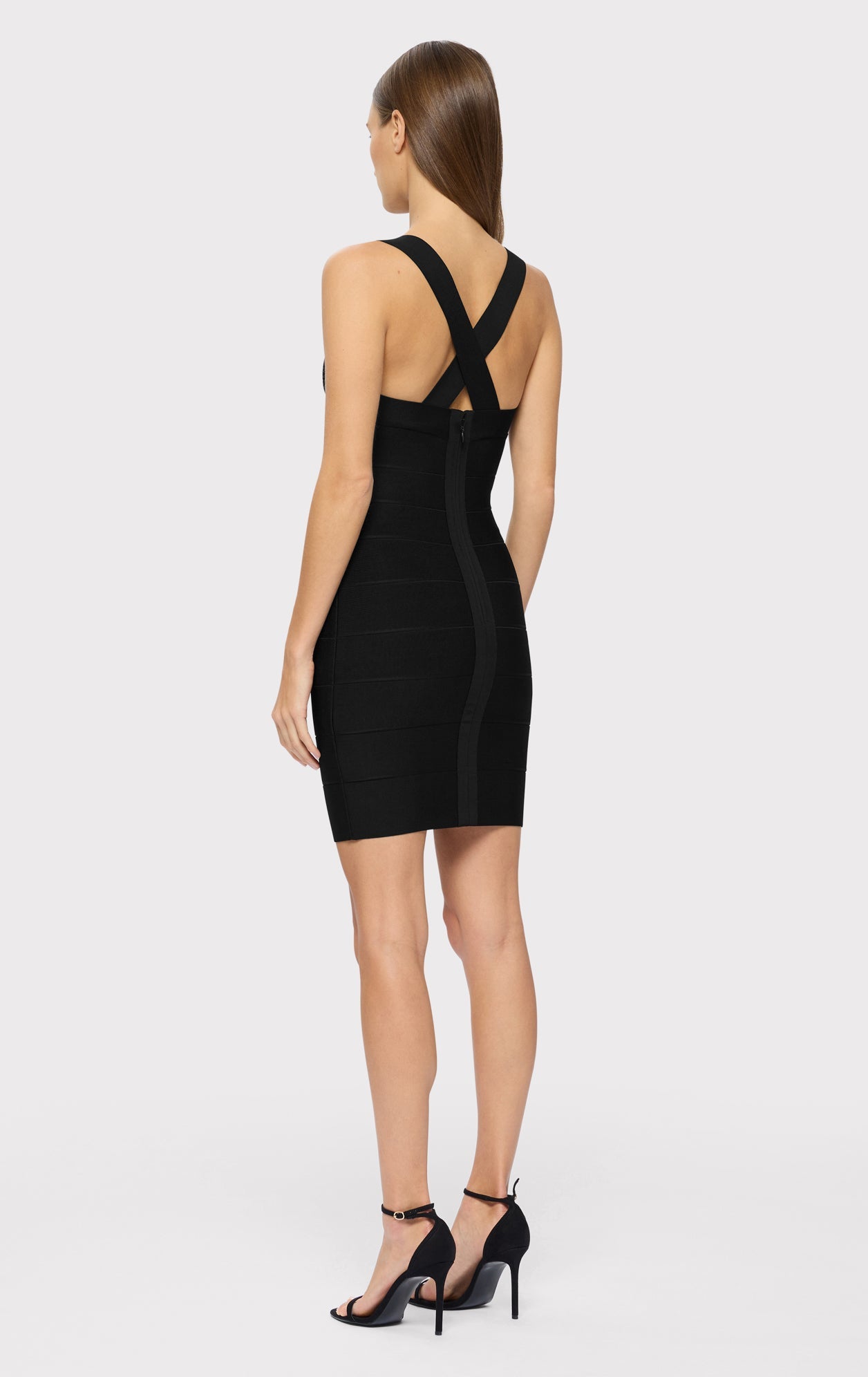 Strappy Mini Dress | Black