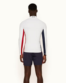 Bray Cloud Half-Zip Rash Guard | Cloud