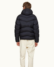 Brodan Night Iris Down-fill Hooded Jacket | Night Iris