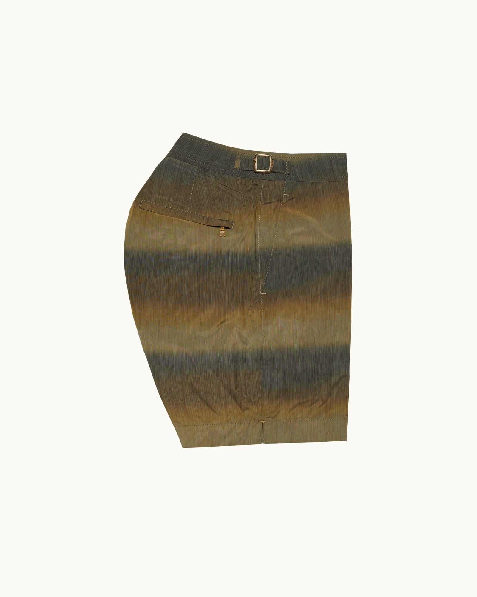 Mid-Length Swim Shorts In Gold Fade | Gold