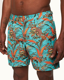 Bulldog Veranda Lotus Mid-Length Swim Shorts | Veranda