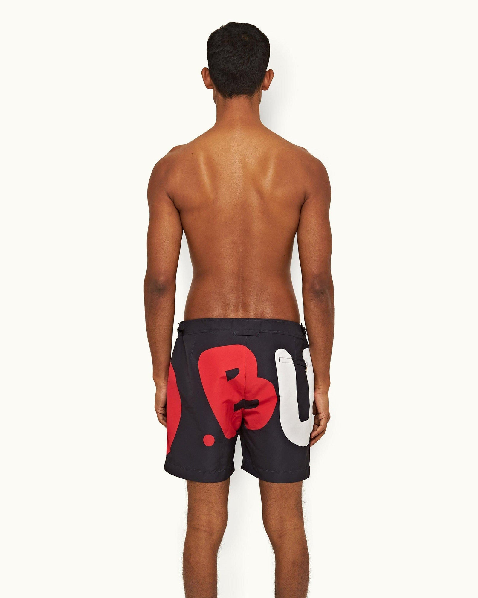Night Iris O.BUOY Mid-Length Swim Shorts | Night Iris