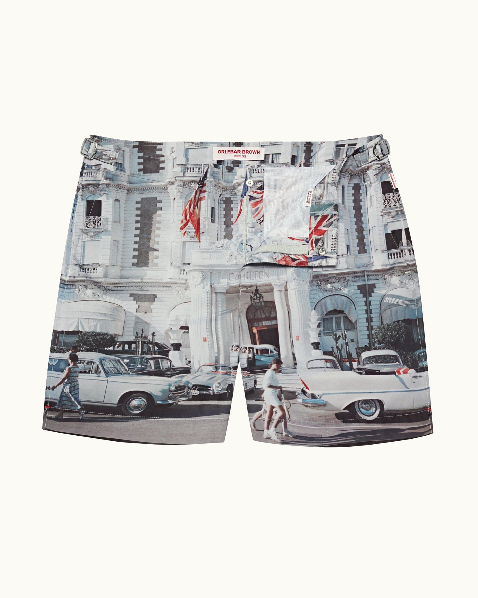 Carlton Cannes Photographic Print Mid-Length Swim Shorts | Carlton Cannes