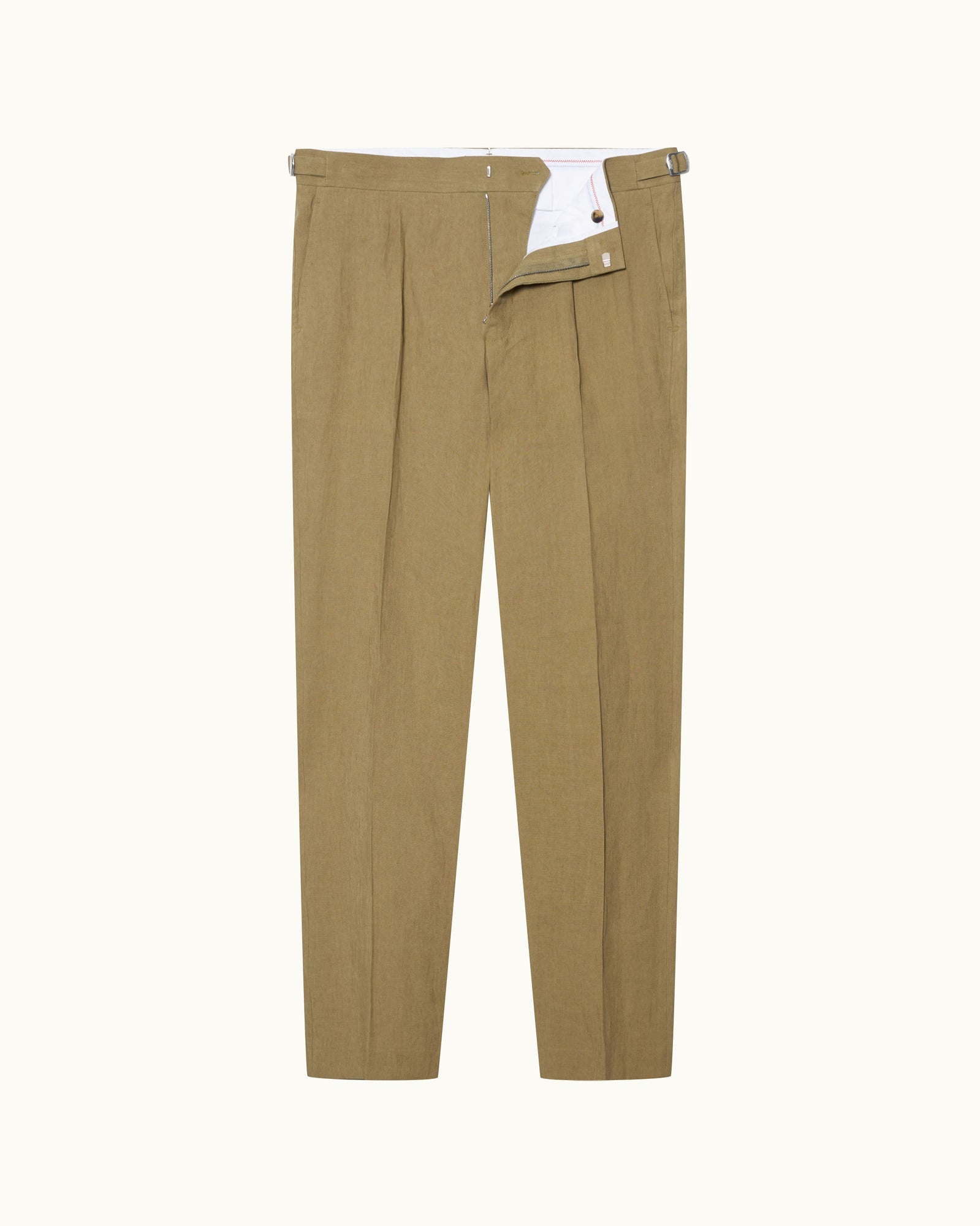 Men | Carsyn Linen Trouser | Agave Green