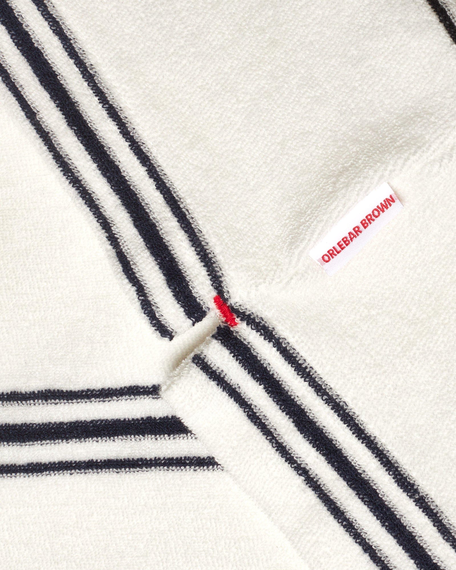 Kids | White Sand/Night Iris Classic Twin Stripe Resort Polo Shirt | White Sand/Night Iris