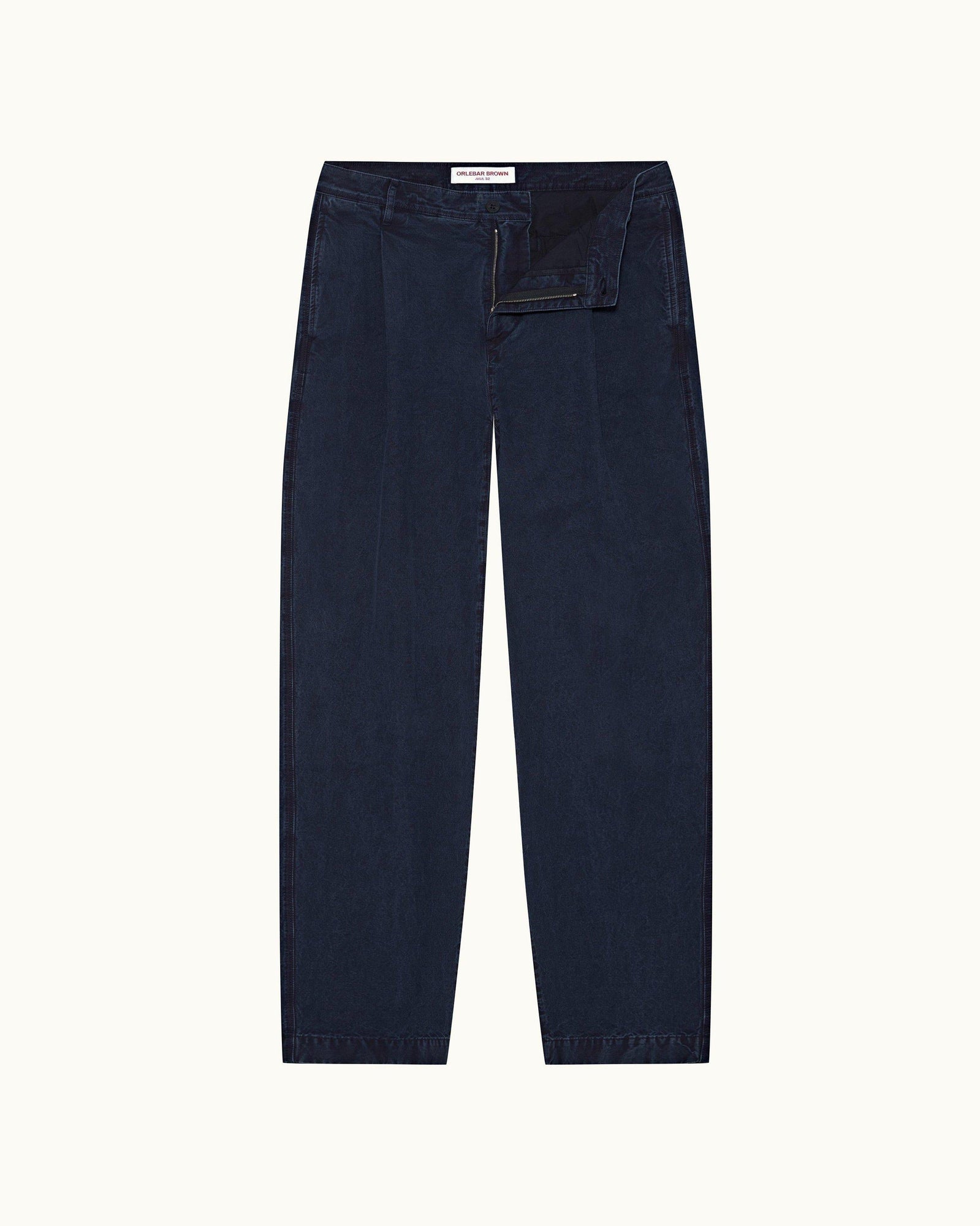 Indigo Relaxed Fit Denim Trousers | Indigo