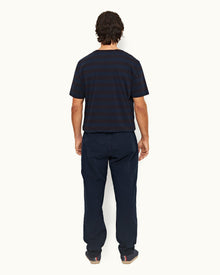 Indigo Relaxed Fit Denim Trousers | Indigo