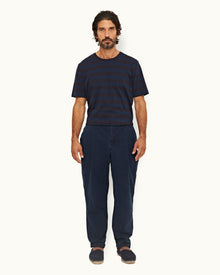 Indigo Relaxed Fit Denim Trousers | Indigo