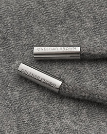 Piranha Grey Marl Contrast Binding Classic Fit Sweat Shorts | Piranha Grey Marl