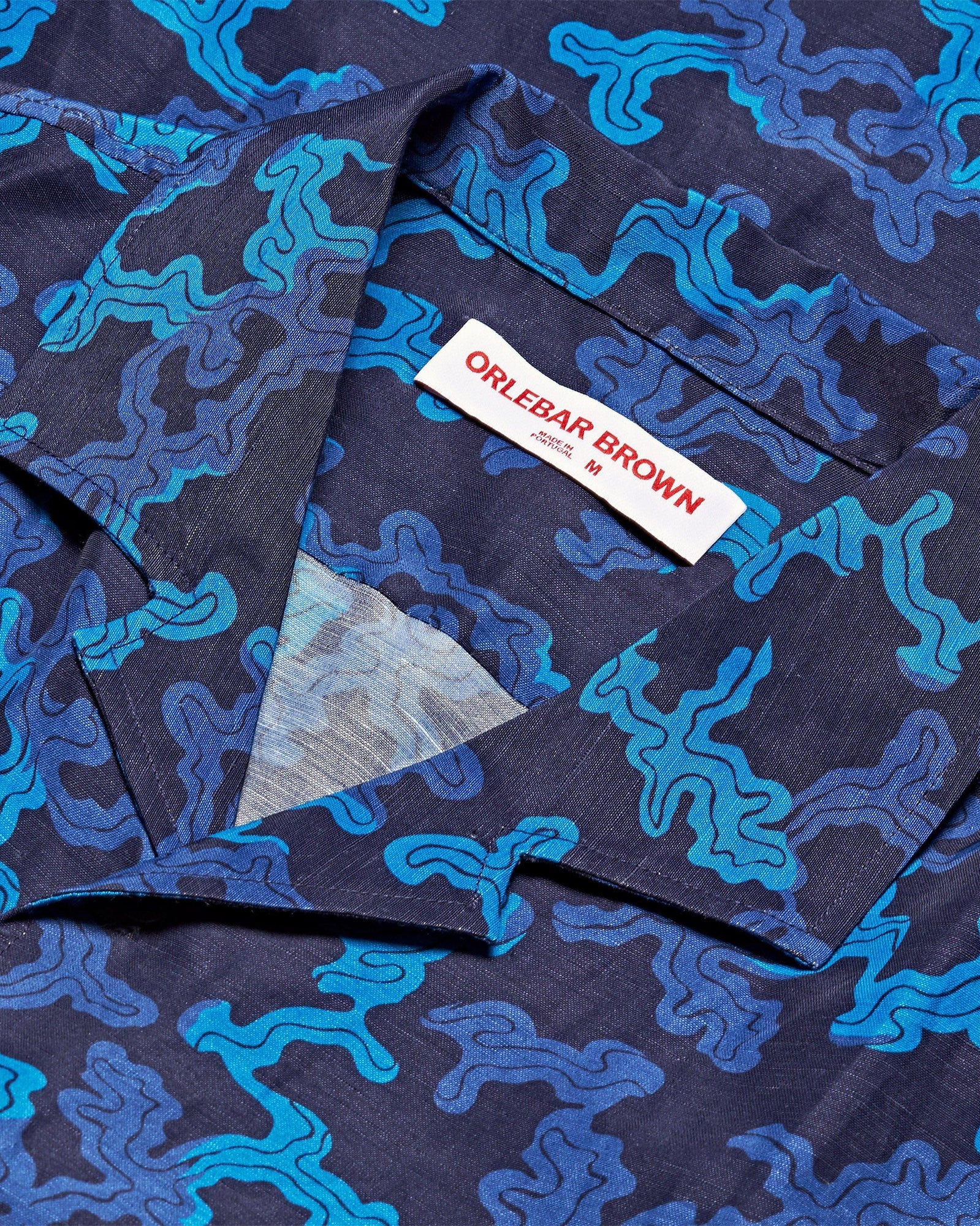 Dark Sapphire Current Capri Collar Shirt | Dark Sapphire