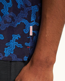 Dark Sapphire Current Capri Collar Shirt | Dark Sapphire