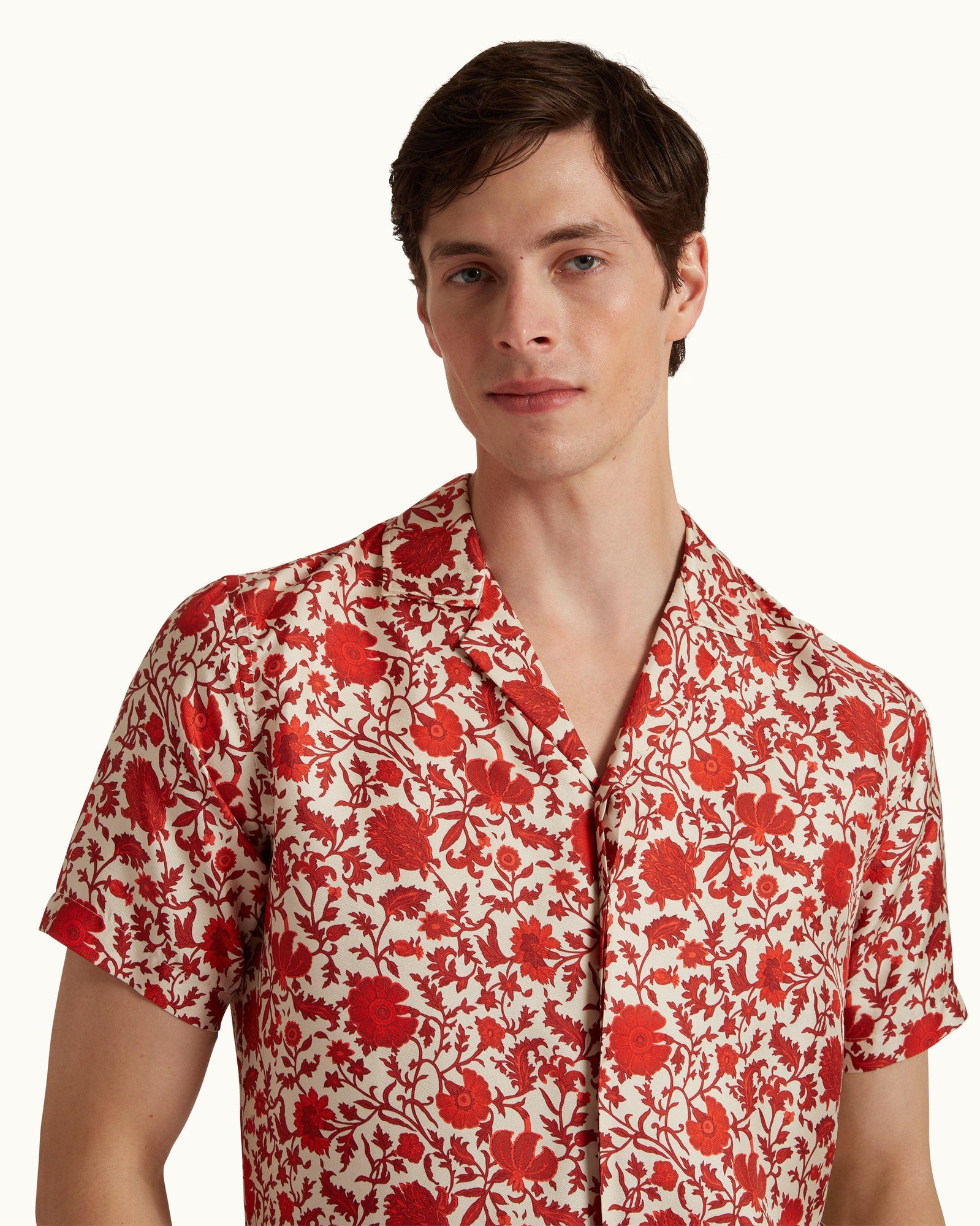 Men | Maitan Shirt | Summer Red/White Sand