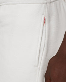 Sea Mist Classic Fit Textured Cotton Sweat Shorts | Sea Mist