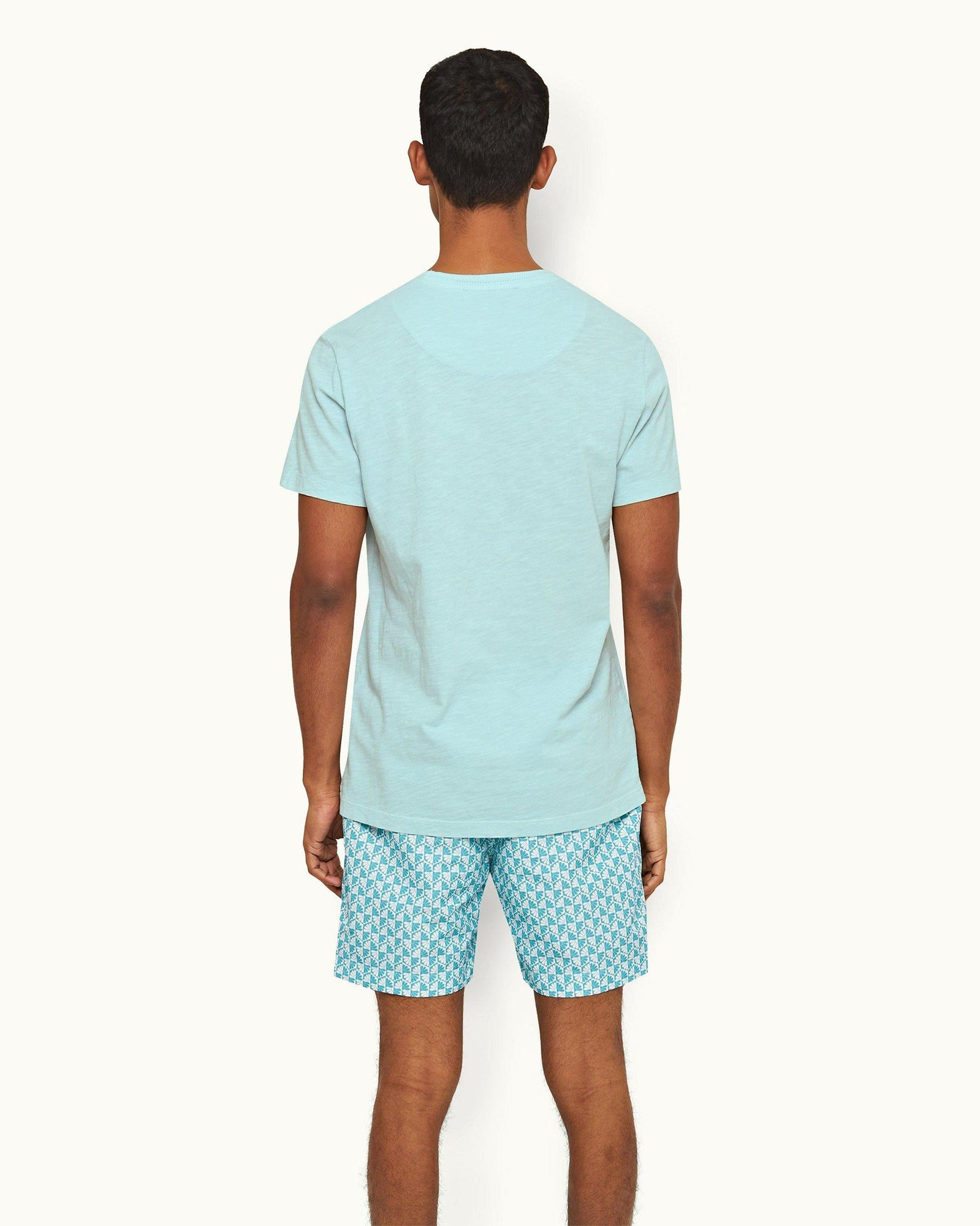 Clear Sky Classic Fit Garment-Dye Organic Cotton T-shirt | Clear Sky