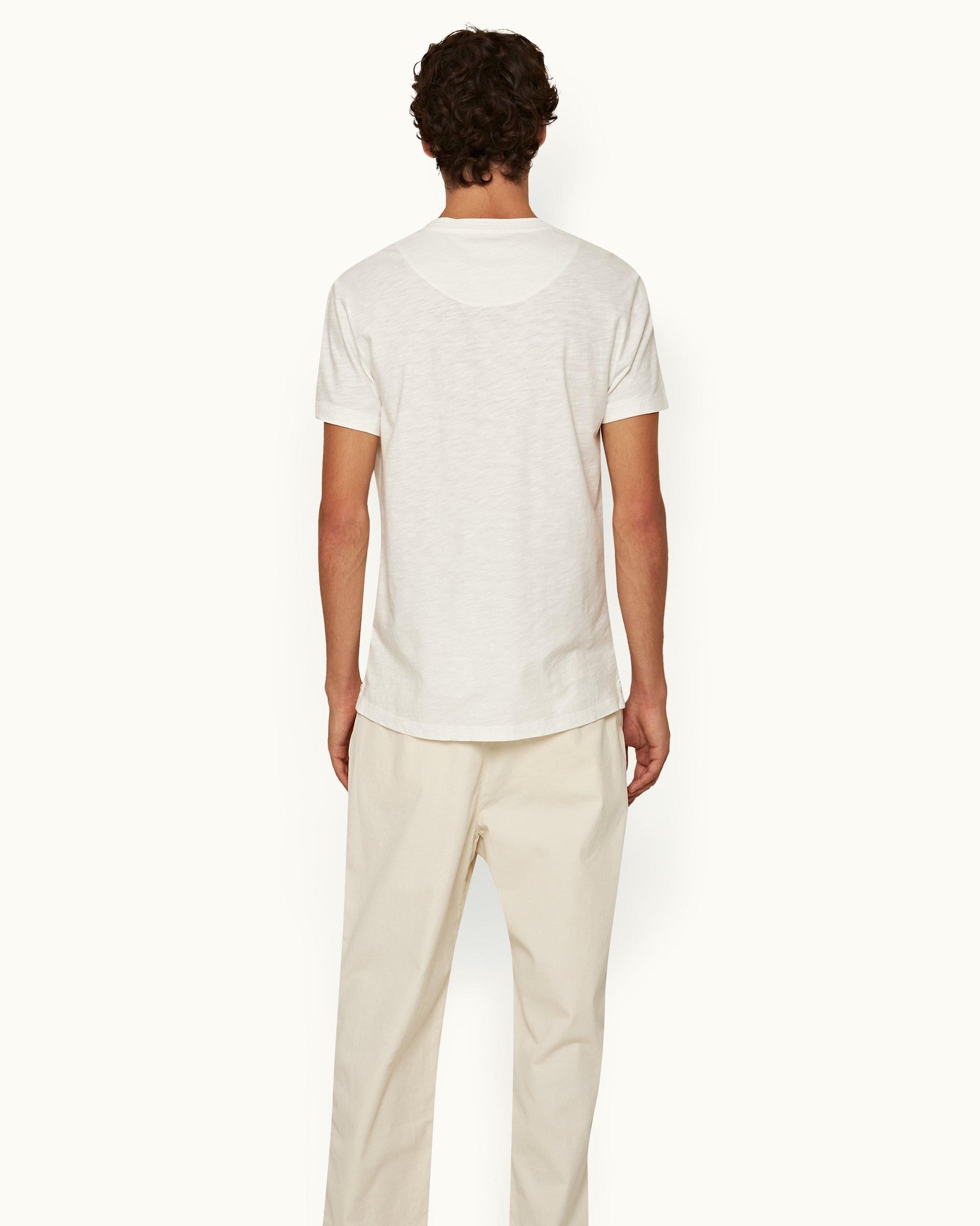 Sea Mist Classic Fit Garment-Dyed Organic Cotton T-shirt | Sea Mist