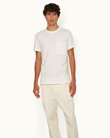 Sea Mist Classic Fit Garment-Dyed Organic Cotton T-shirt | Sea Mist