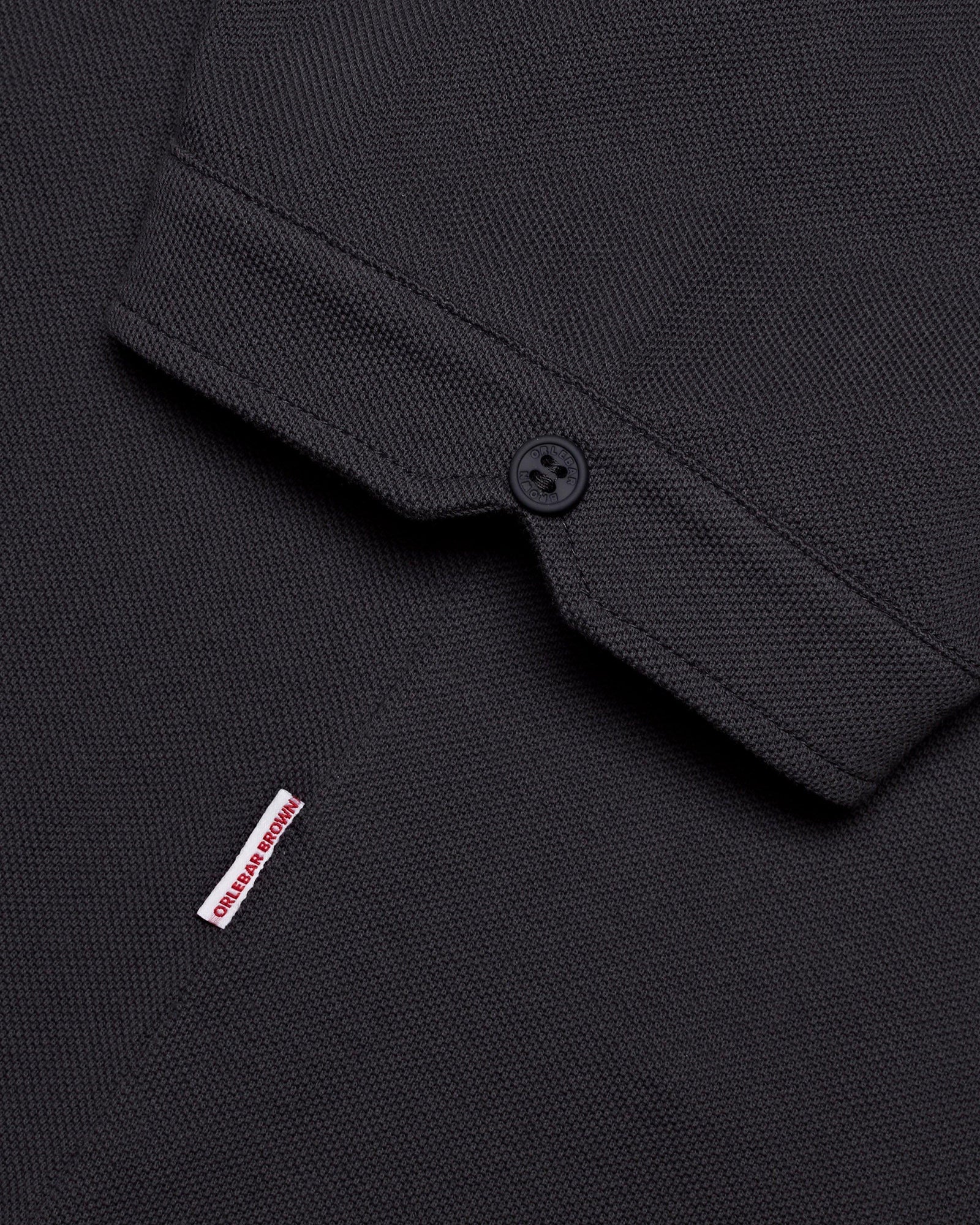 Piranha Grey Tailored Fit Cotton Polo Shirt | Piranha Grey