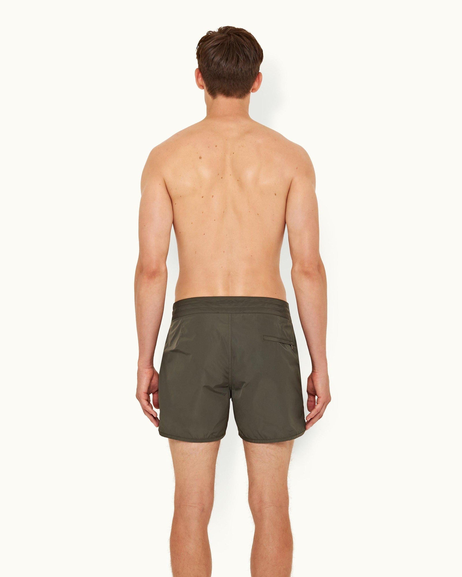 Forest Night Shorter-Length Board Swim Shorts | Forest Night