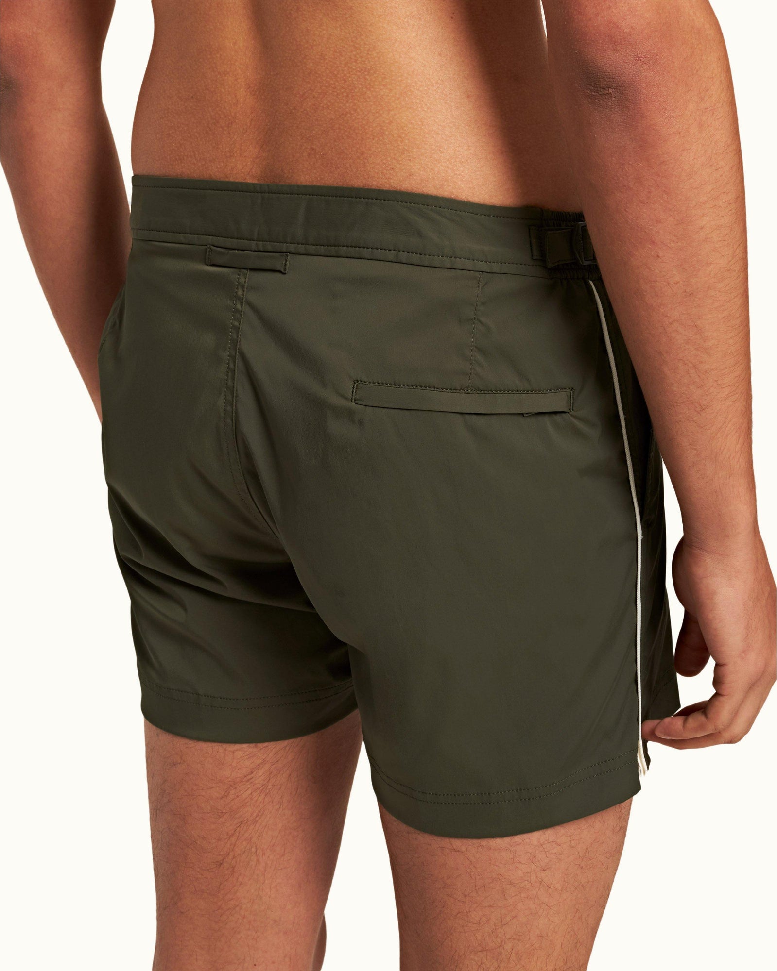 Setter Stretch Palm Shorter-Length Stretch Swim Shorts | Palm
