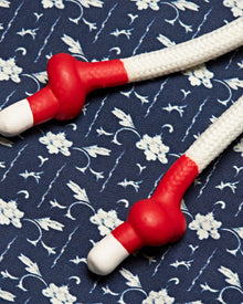 Dark Sapphire/Sea Mist Bandana Drawcord Mid-Length Swim Shorts | Dark Sapphire/Sea Mist