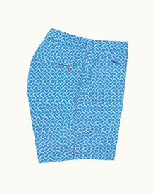 Standard Tidal Geometric Mid-Length Drawcord Swim Shorts | Tidal