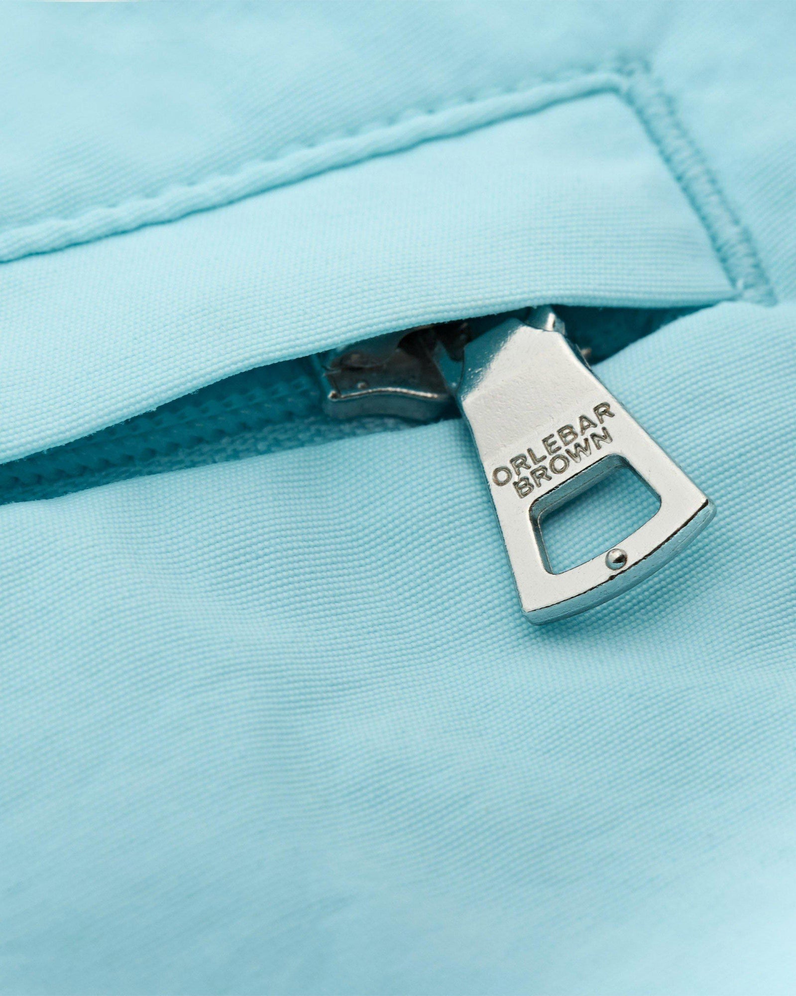 Clear Sky Piping Drawcord Mid-Length Swim Shorts | Clear Sky