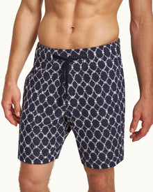 Men | Trevone Towelling Jogger Short | Midnight Navy