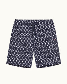 Men | Trevone Towelling Jogger Short | Midnight Navy