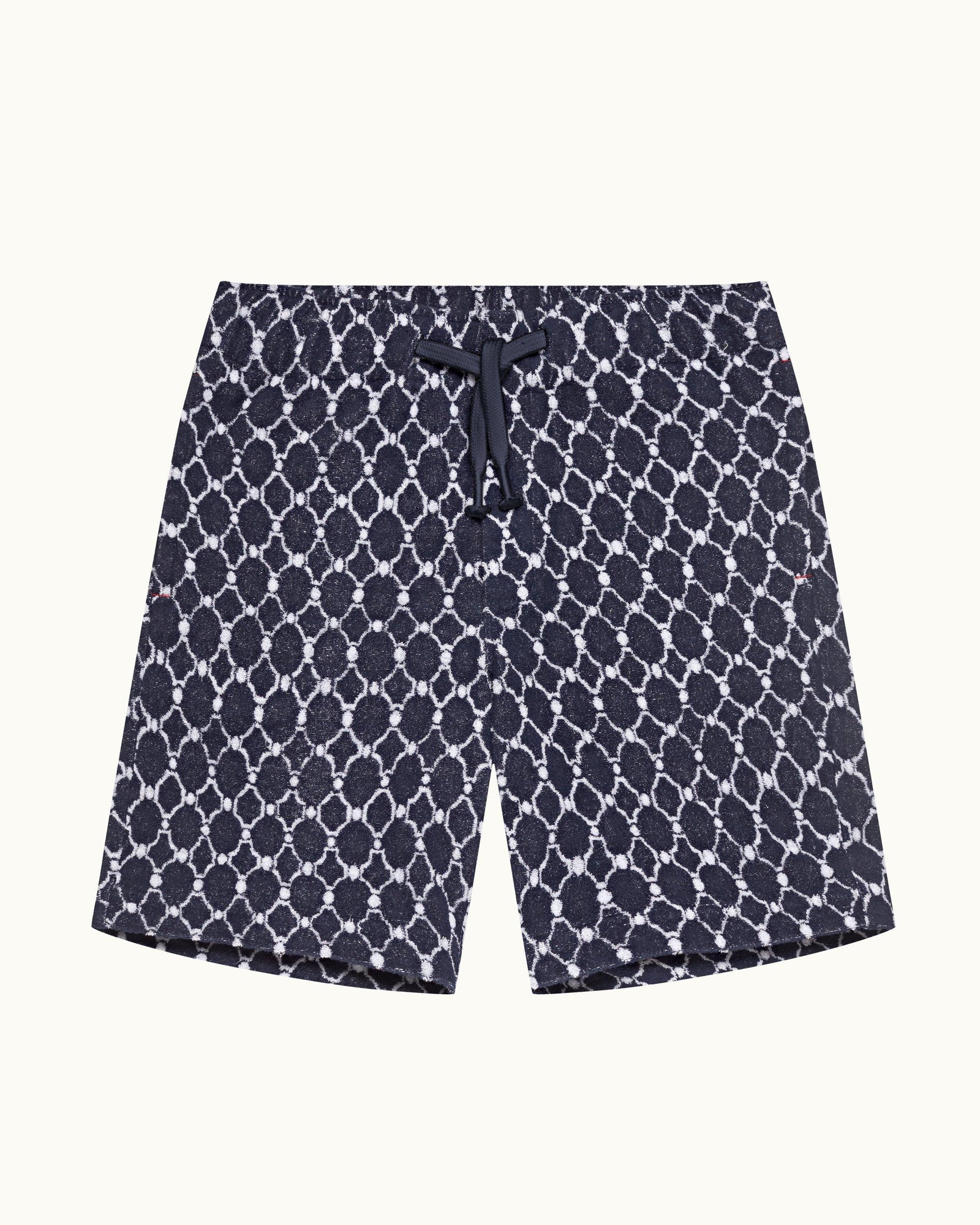 Men | Trevone Towelling Jogger Short | Midnight Navy