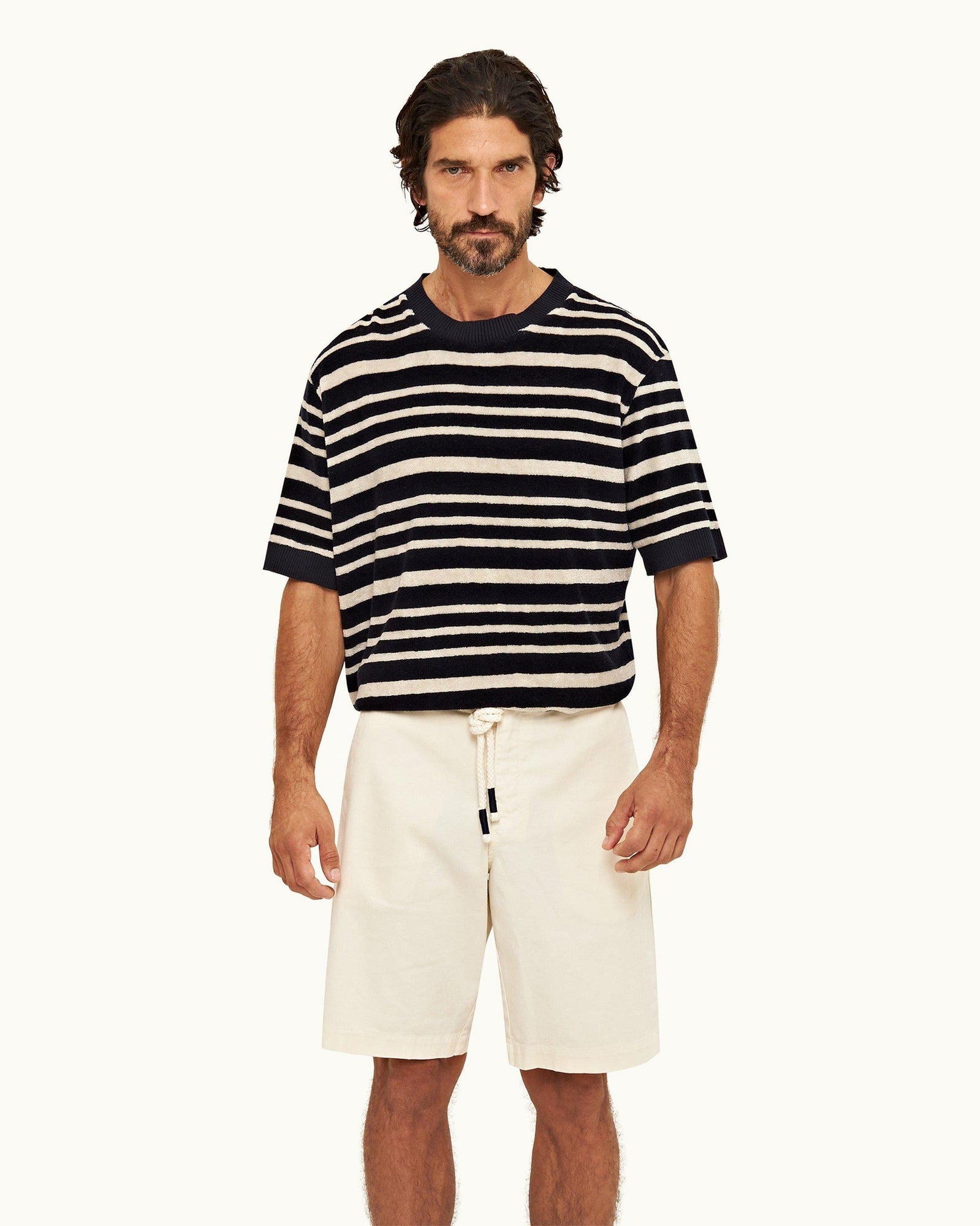 Matchstick Relaxed Fit Stretch-Cotton Shorts | Matchstick