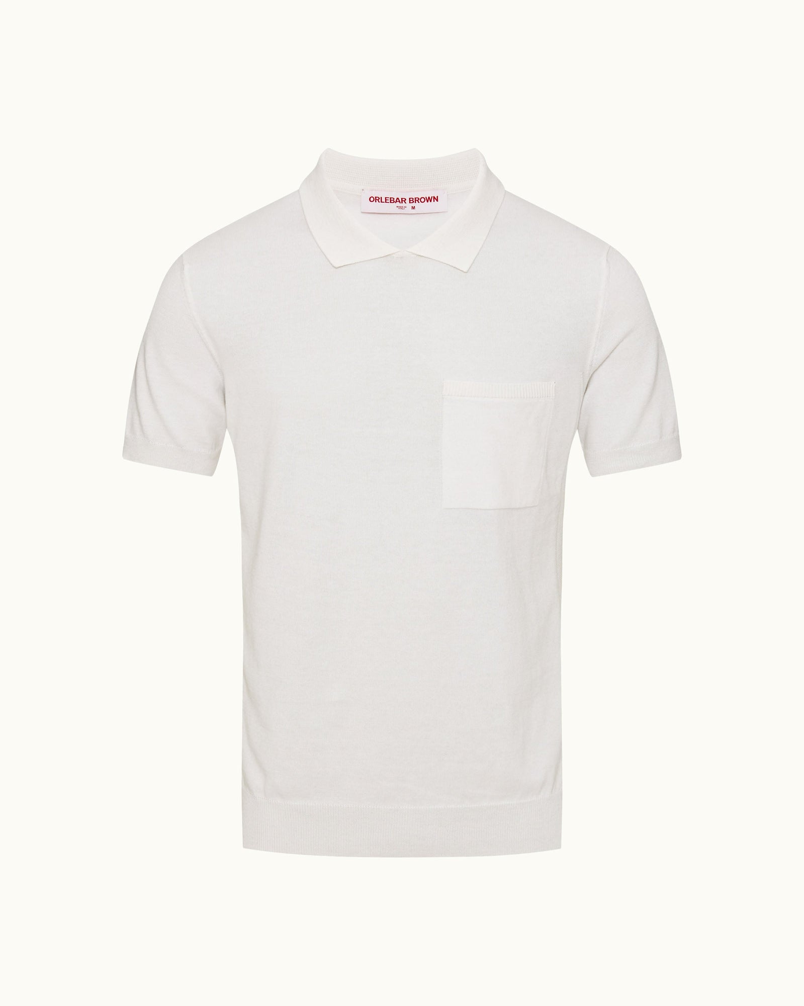 Wilder Classic Fit Fine Knit Cotton & Cashmere Polo Shirt in White Sand | White Sand