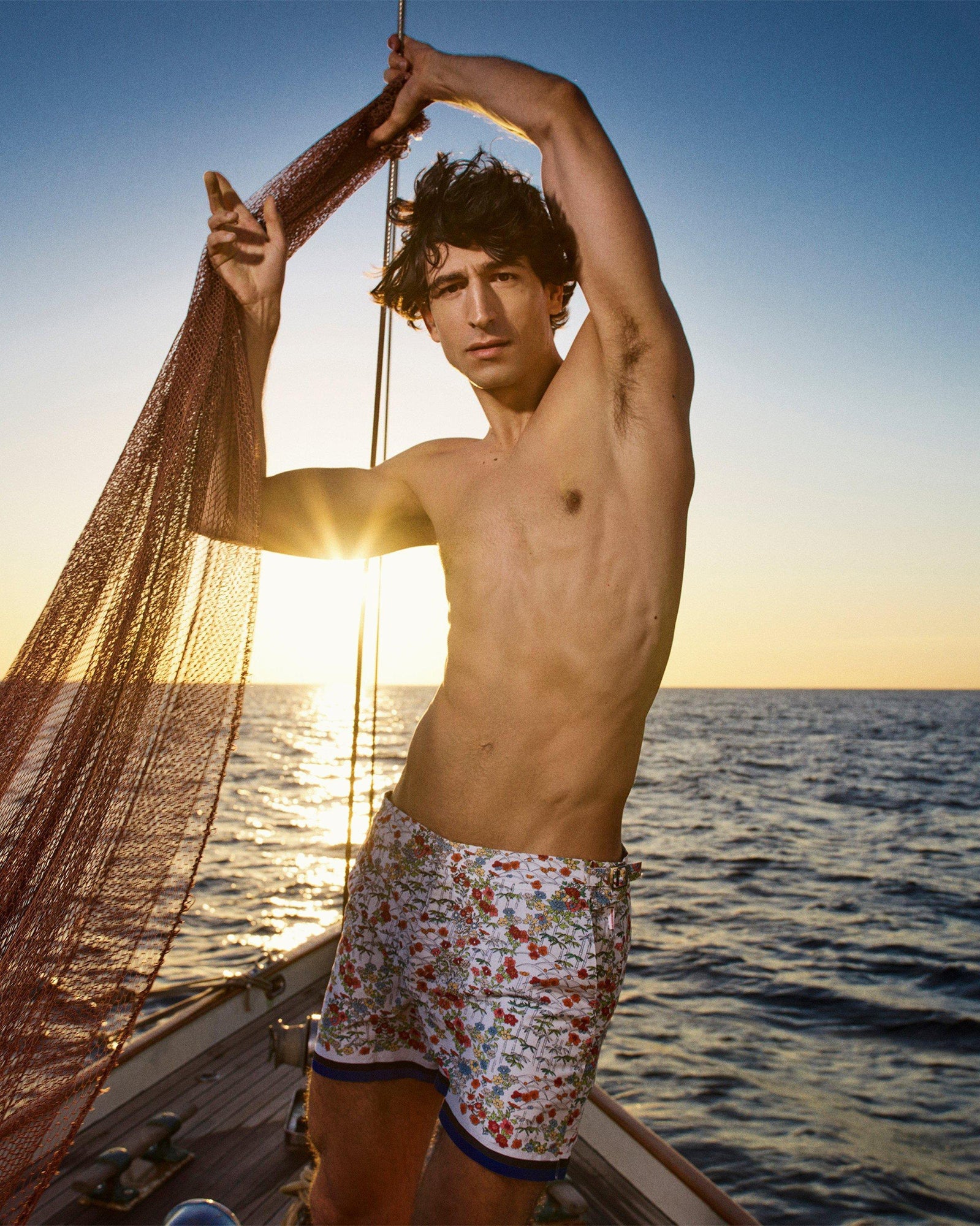 Matchstick Solo Fantasy Shorter-Length Swim Shorts | Matchstick