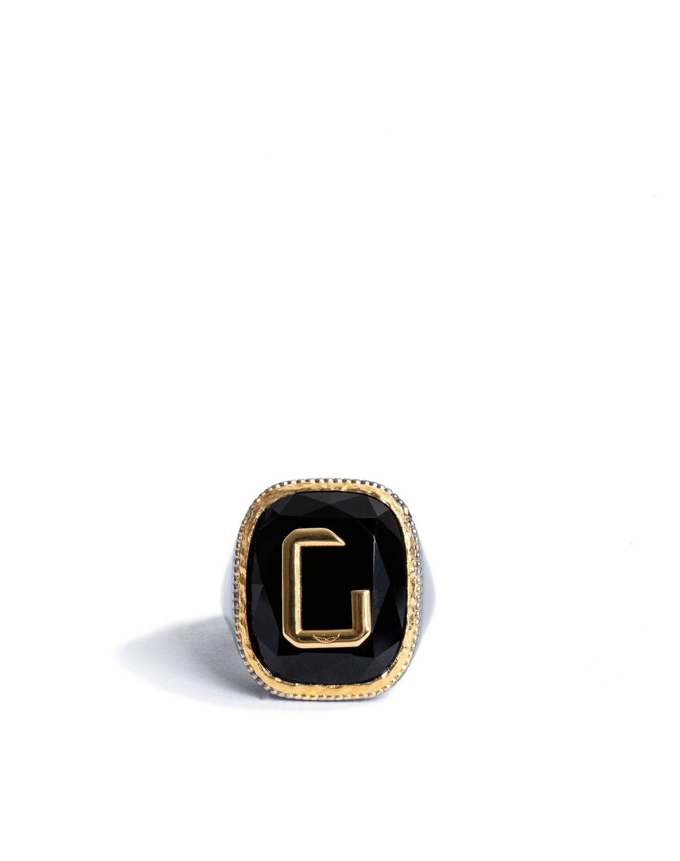 Women | Cecilia Signet Ring | Shiny Gun