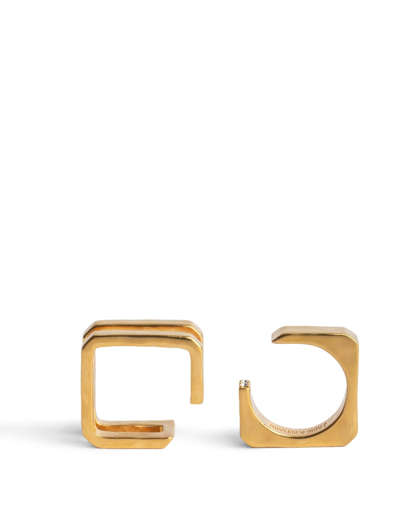 Women | Cecilia Ring Set | Old Gold