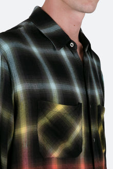 Ombre Flannel Shirt | Multi