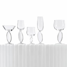 Omnia Dripping Drops Glasses - No.6 | Clear Crystal | Set of 2