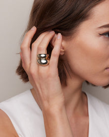 Model wearing ring