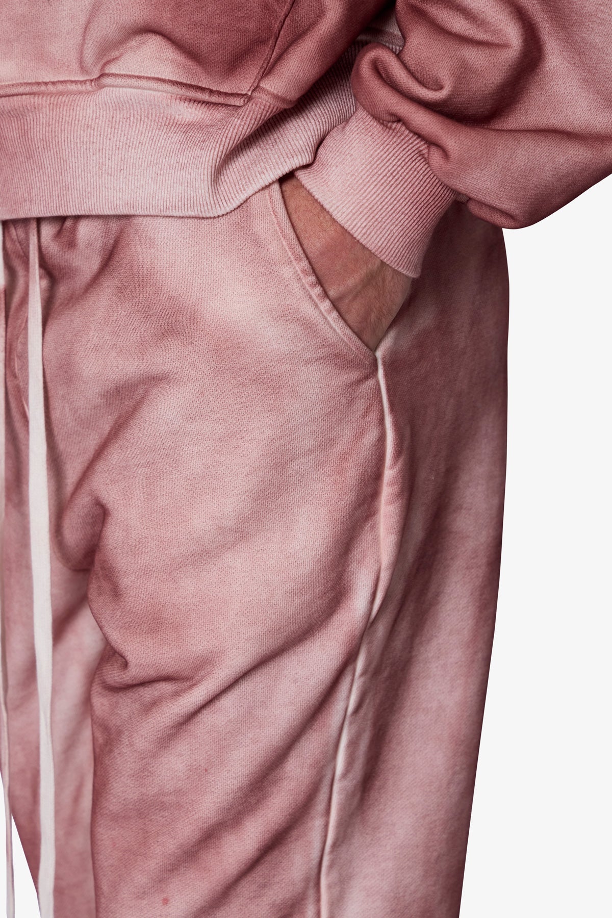 Optic Graded Sweatpants | Red