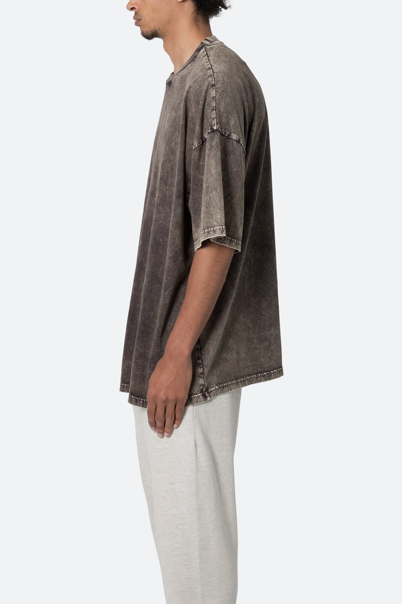 Oversized Acid Tee | Black