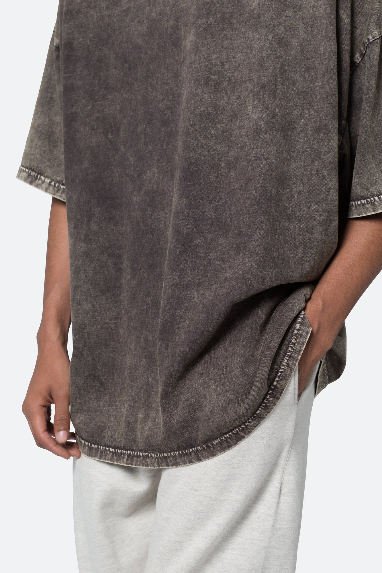 Oversized Acid Tee | Black