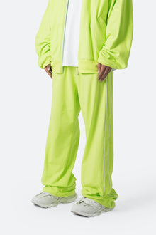 Oversized Jersey Track Pants | Acid Lime