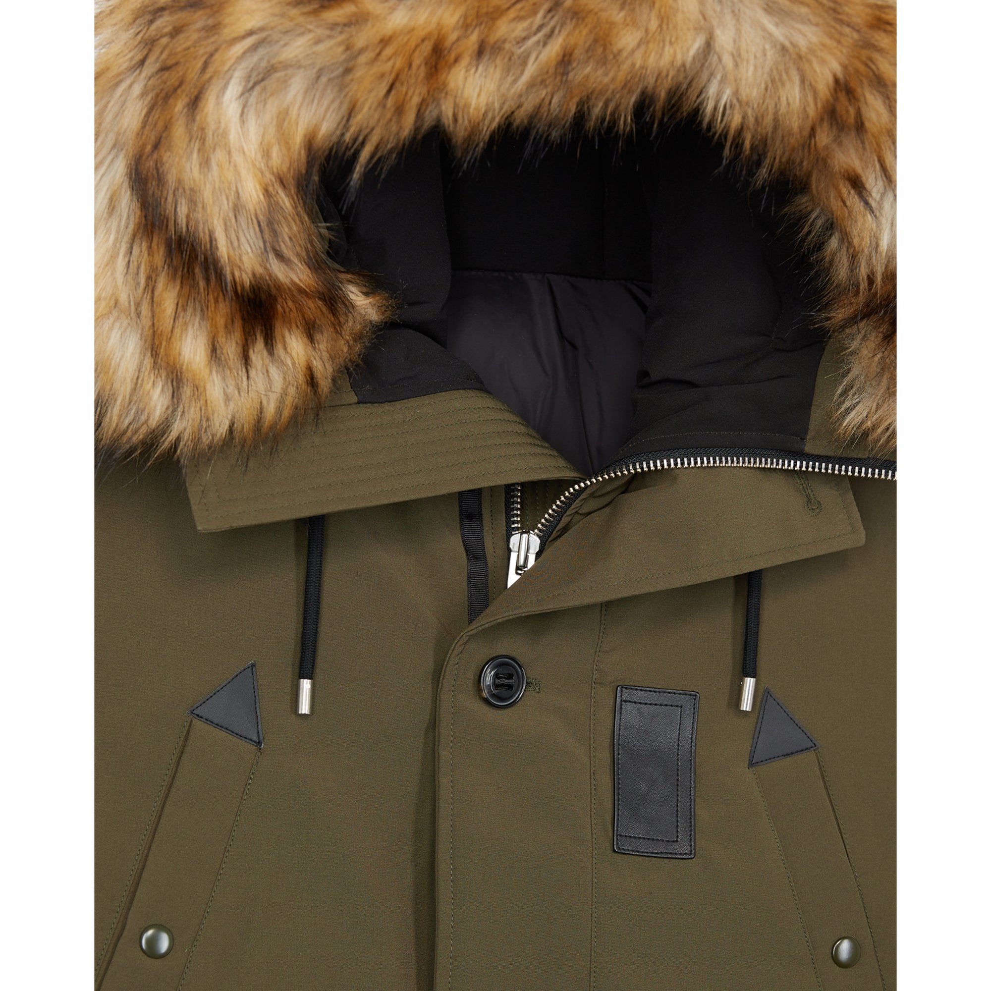 Oversized Parka | Men | Khaki