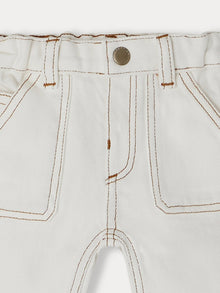 Boy | Gaspar Denim Jeans | Ecru