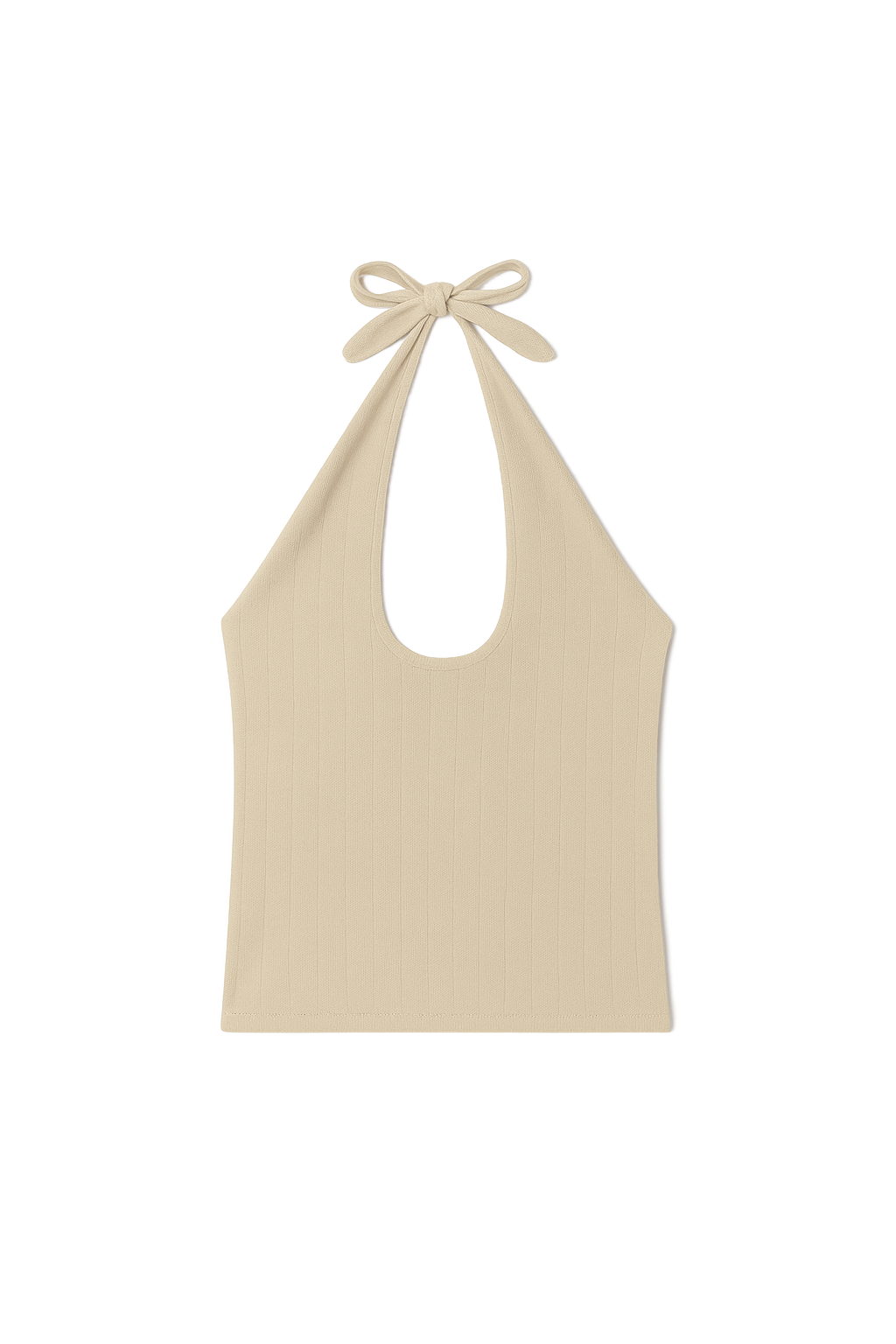 Pauline Pointelle Halter Top | Dune