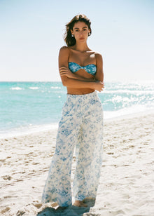 Twyla Pant French Blue / Brule Toile - Solid & Striped