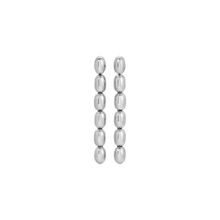 Edith Earrings | Silver PVD Plated Stainless Steel